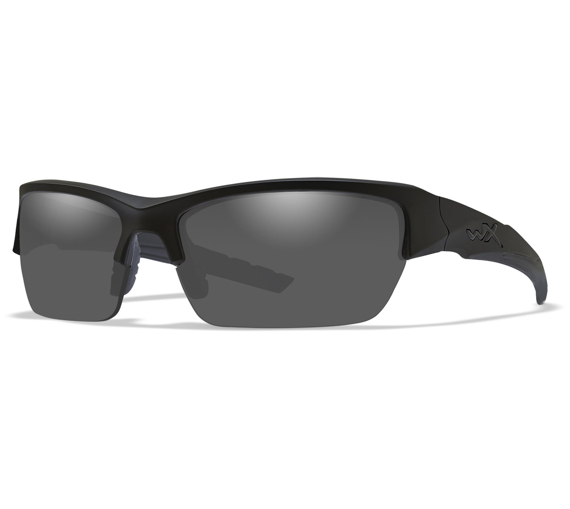 Wiley X Men's Valor - Black Ops - Smoke Grey & Matte Black