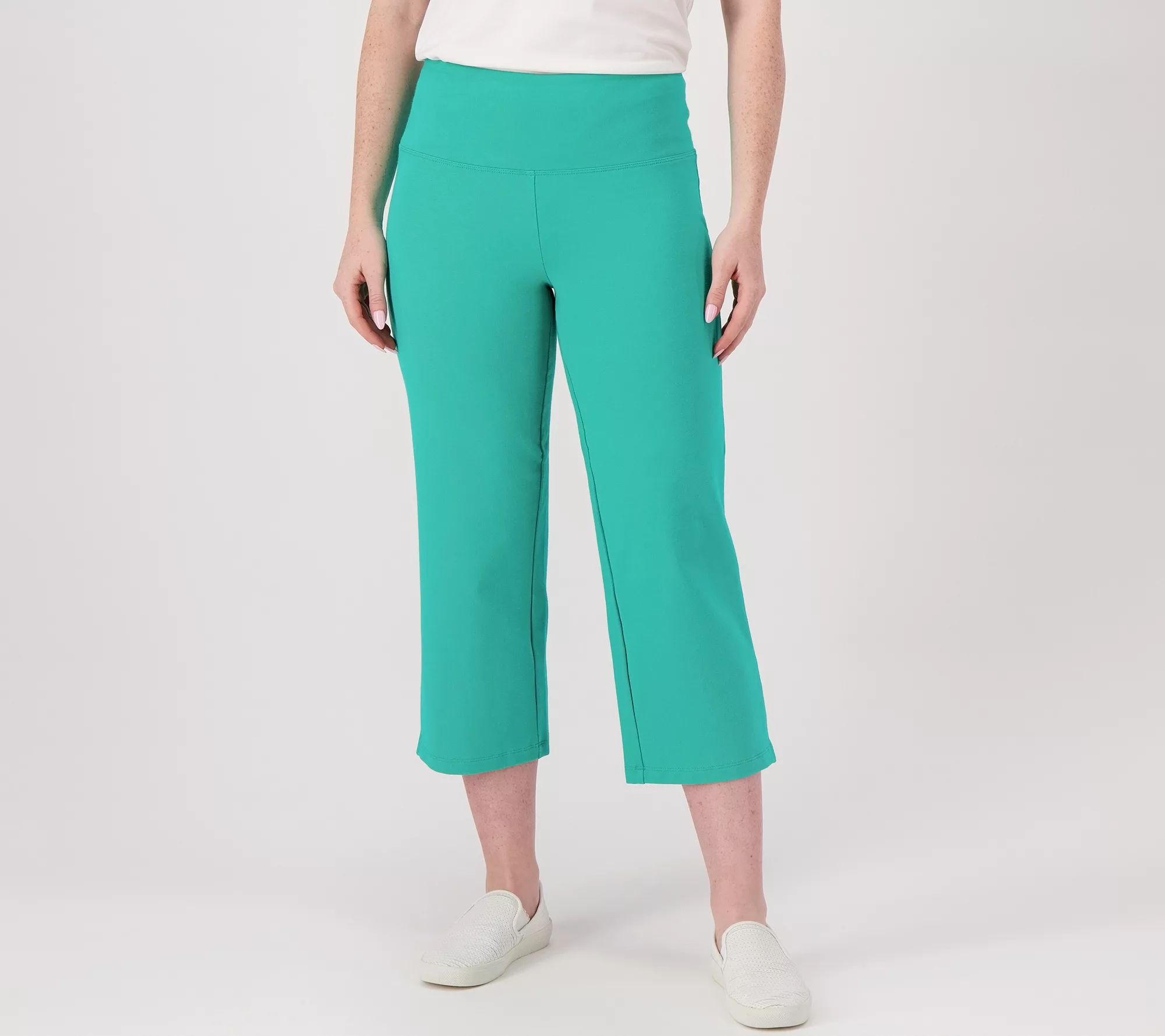 Women with Control Tall Tummy Control Full Leg Crop Pants