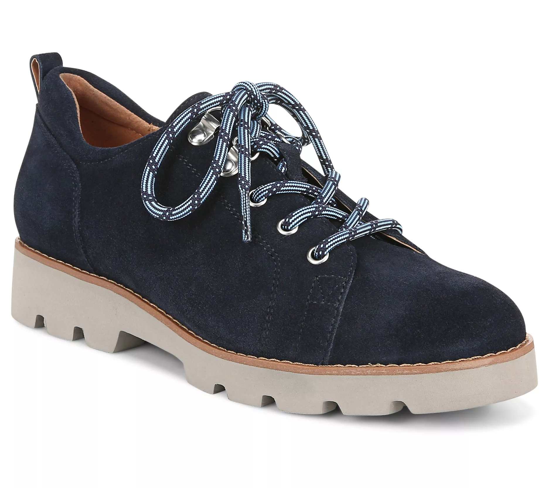 Vionic Suede Lace-Up Shoes - Ballari