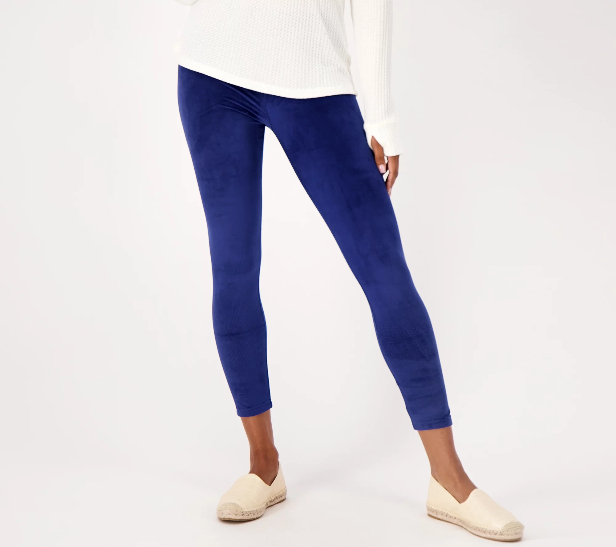 Women with Control Regular No Side Seam Corduroy Legging