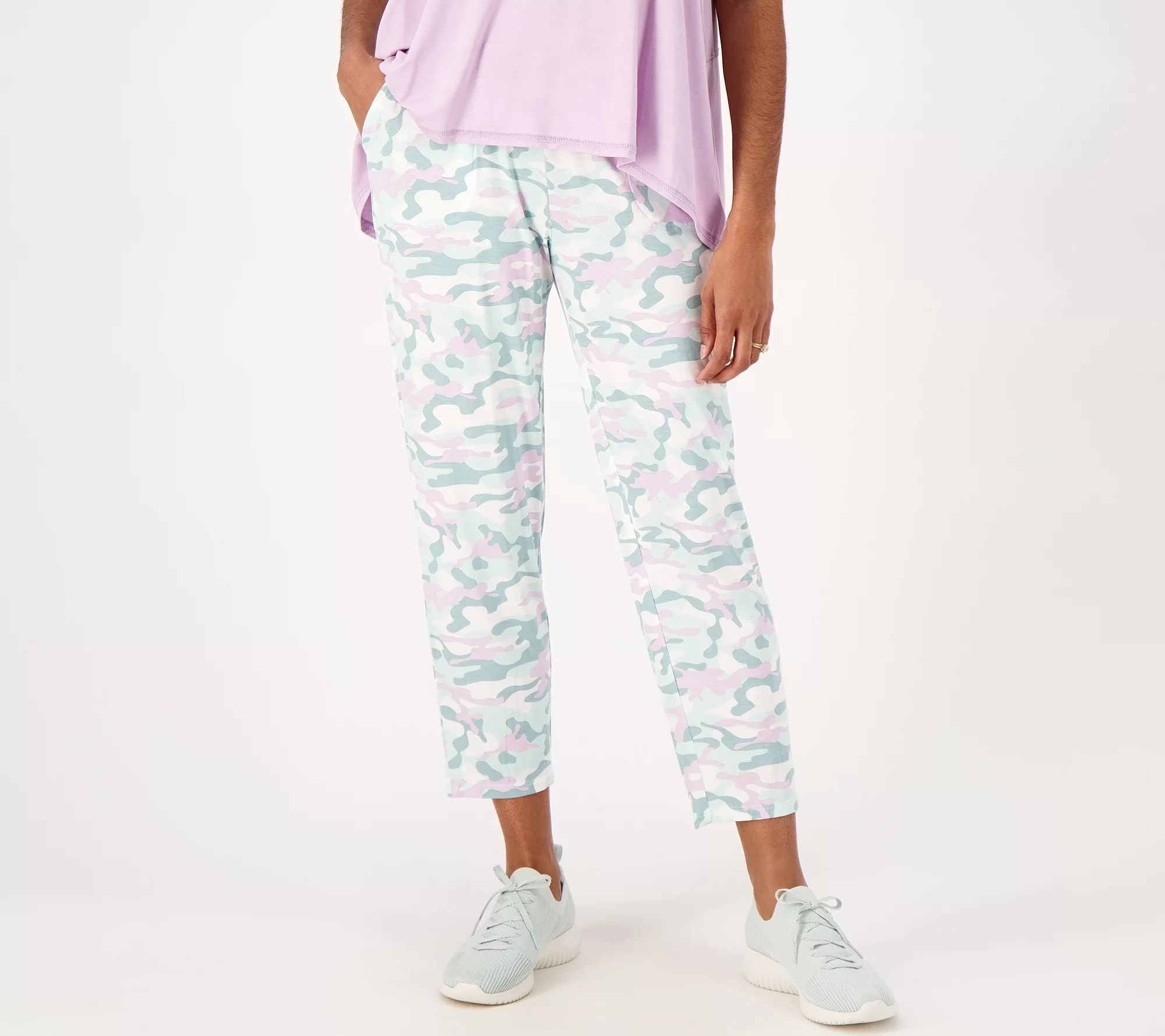 zuda Z-Refresh Aloe Infused Tapered Ankle Pants