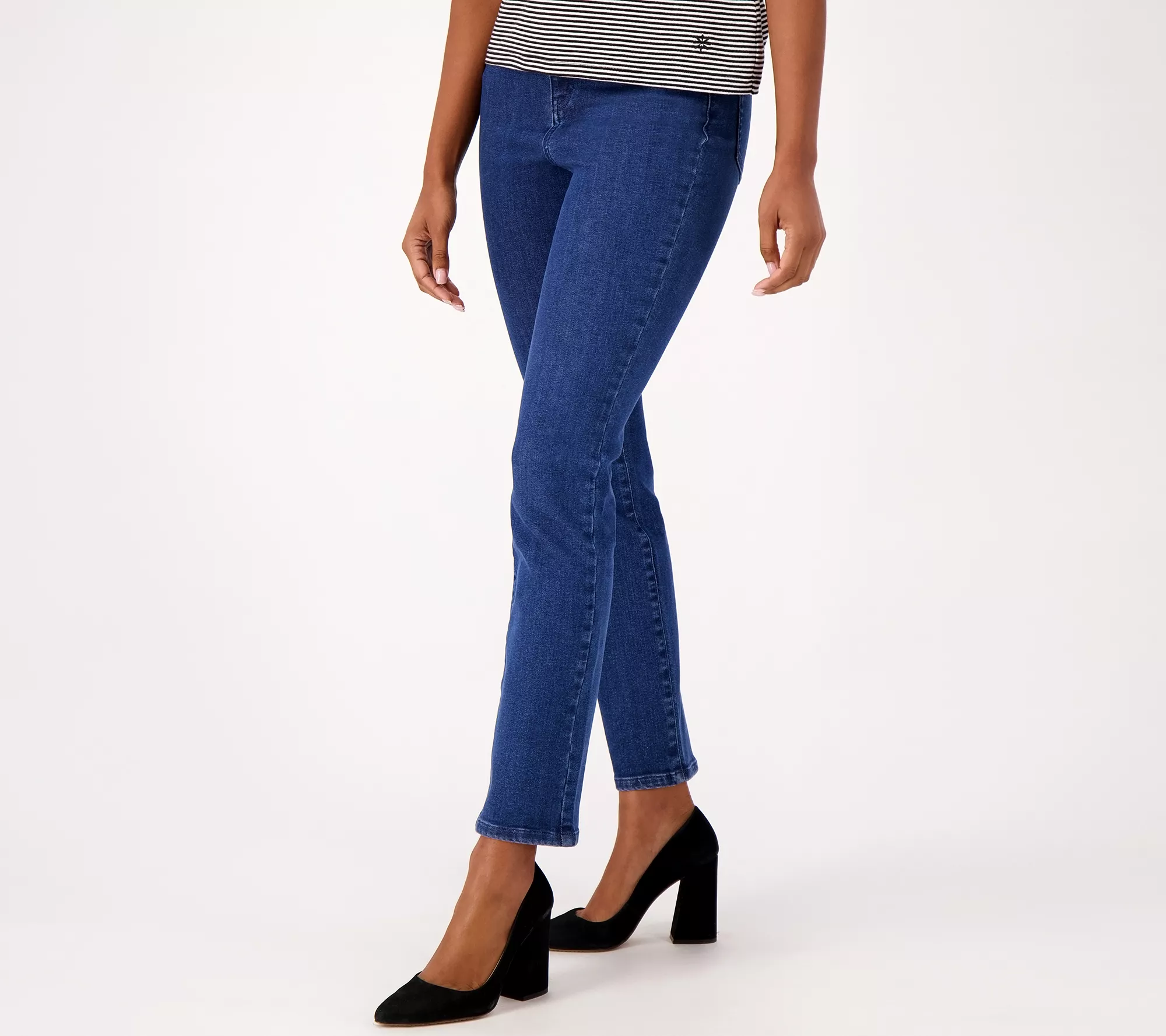 "As Is" All Worthy Hunter McGrady Petite Signature Stretch Jeans