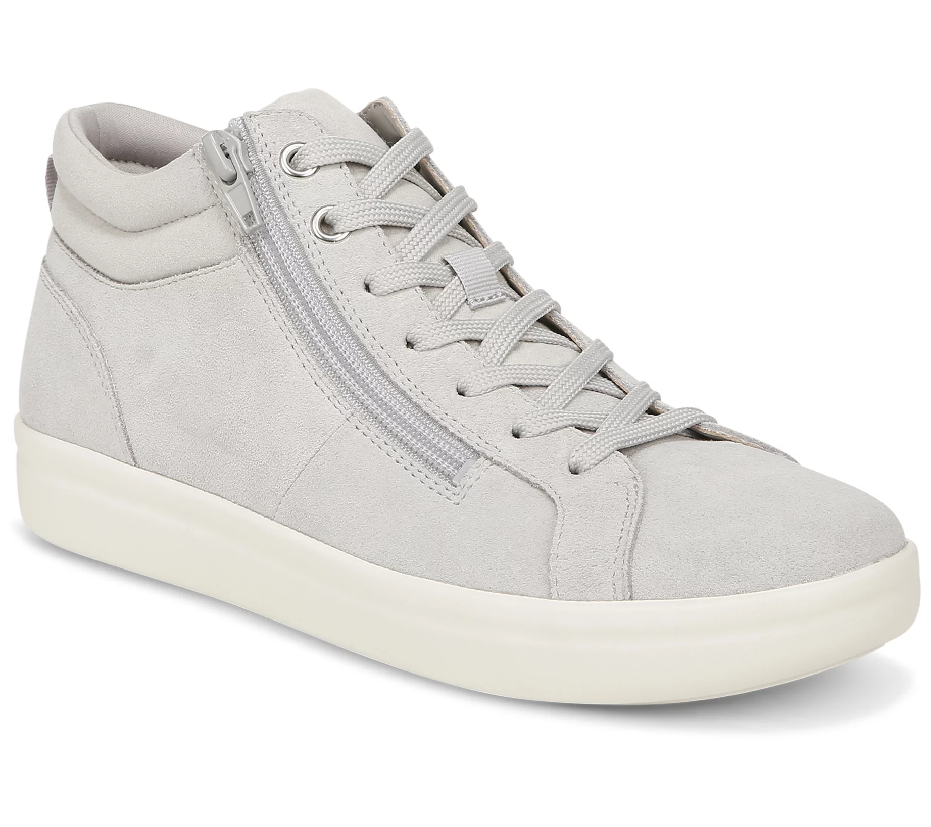 Vionic Suede Side-Zip Casual Sneakers - Rosemont