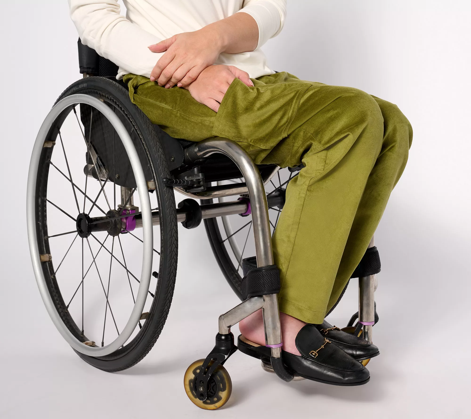 Denim & Co. Adaptive Heritage PullOn Pant Wheelchair Fit