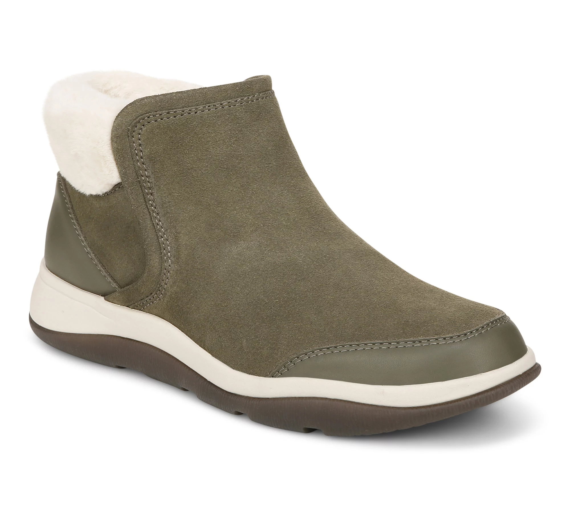 Vionic Water-Repellent Suede Boots - Norwood