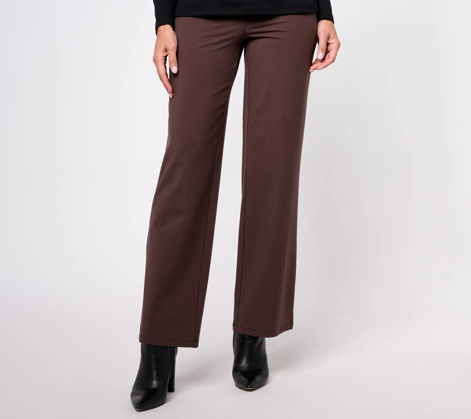 Women with Control Regular Tummy Control Wide Leg Pant