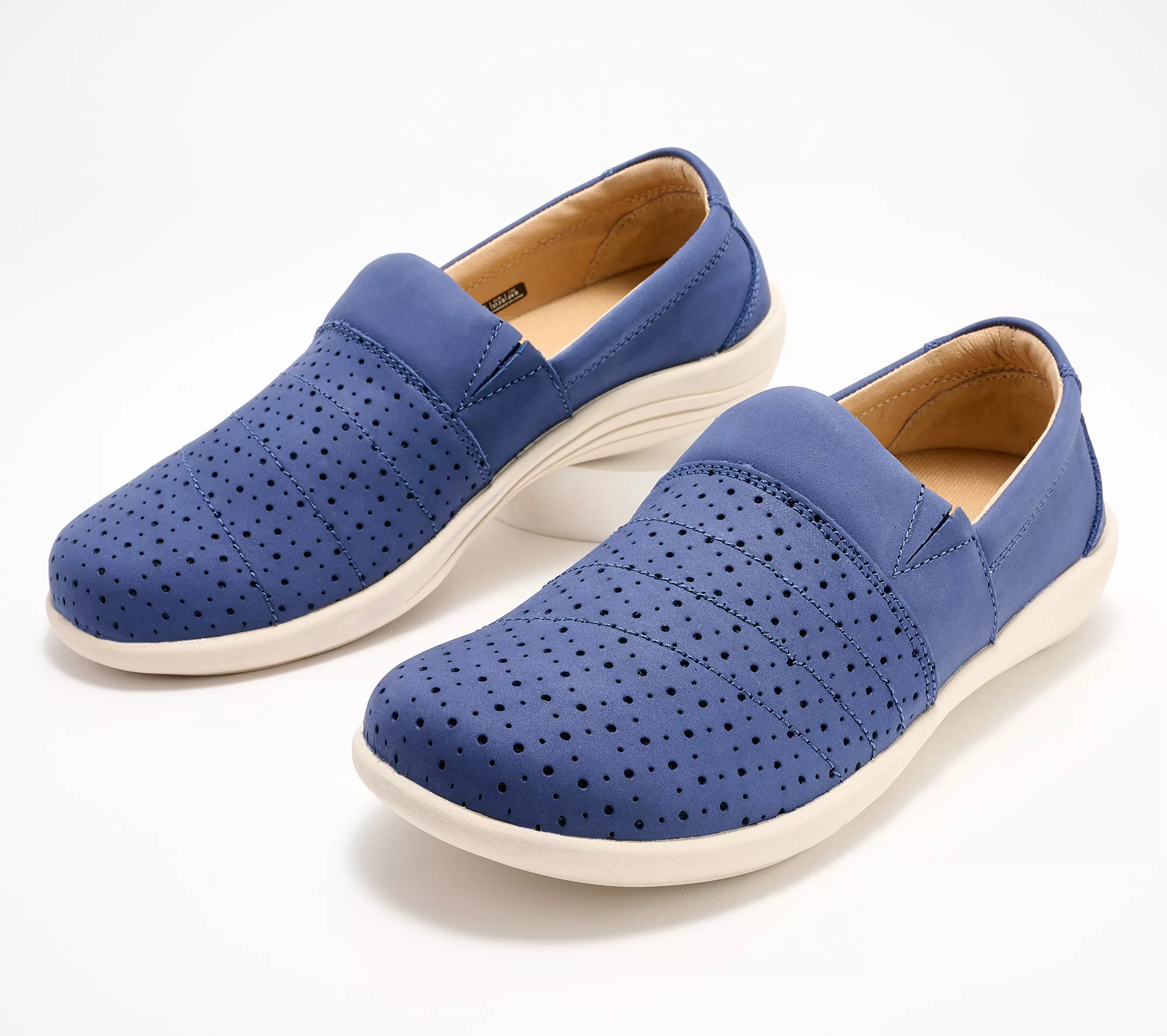 Revitalign Orthotic Perforated Leather Slip-On - Ridgeway