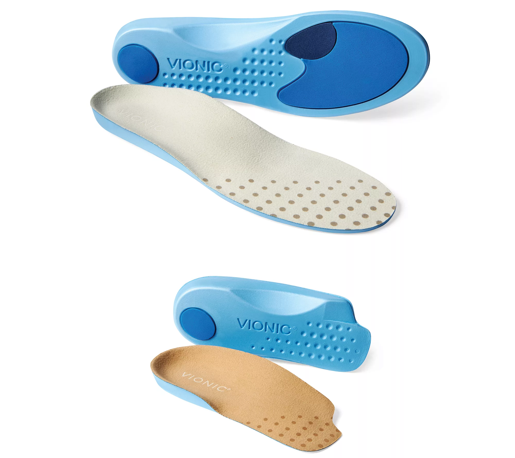 Vionic Full and 3/4 Length Orthotic Relief Insert Twinpack