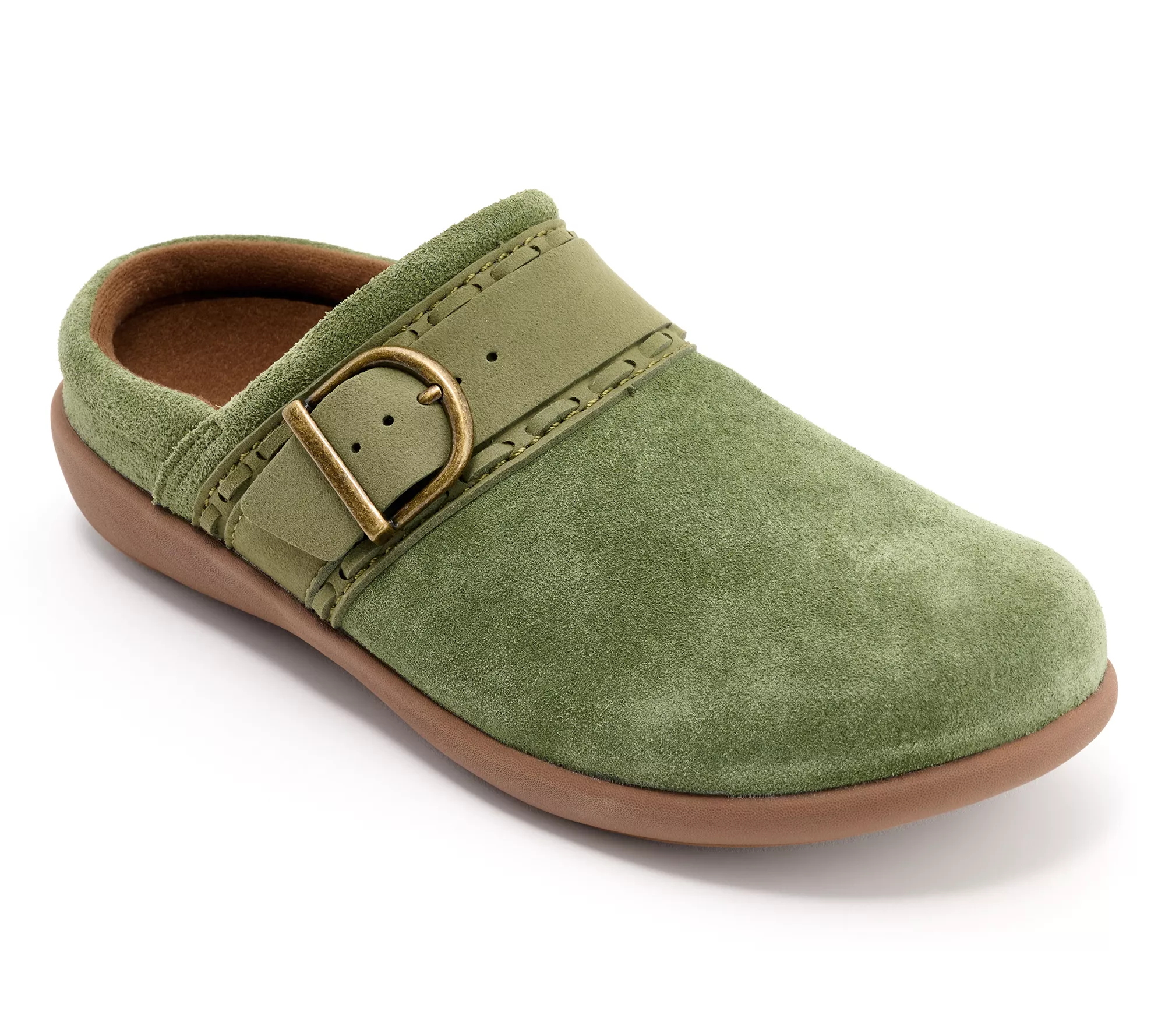 Revitalign Orthotic Suede Mules - Nuevo Southwest