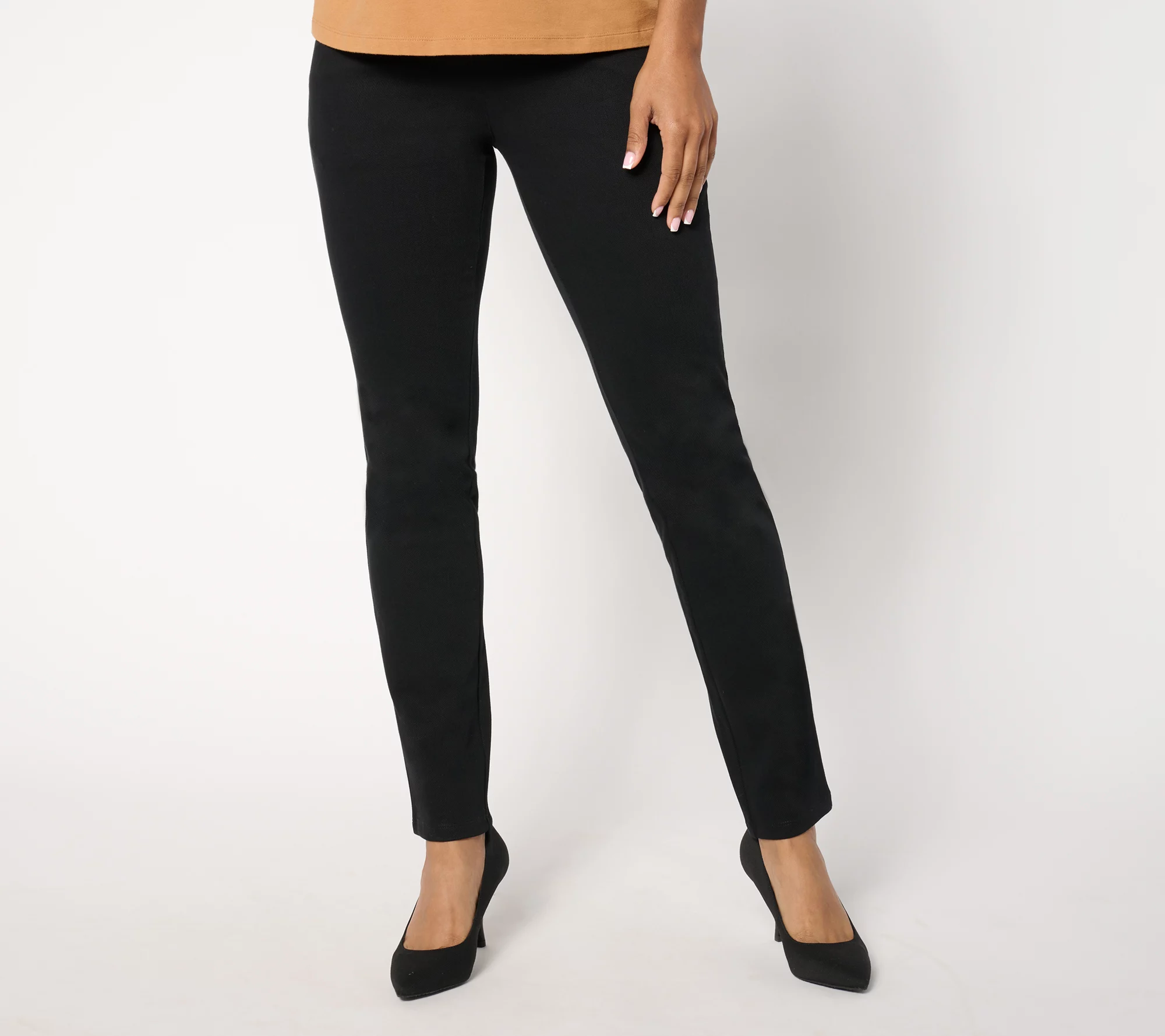 Women With Control Tall Prime Stretch Tummy Control Slim-Leg Pants