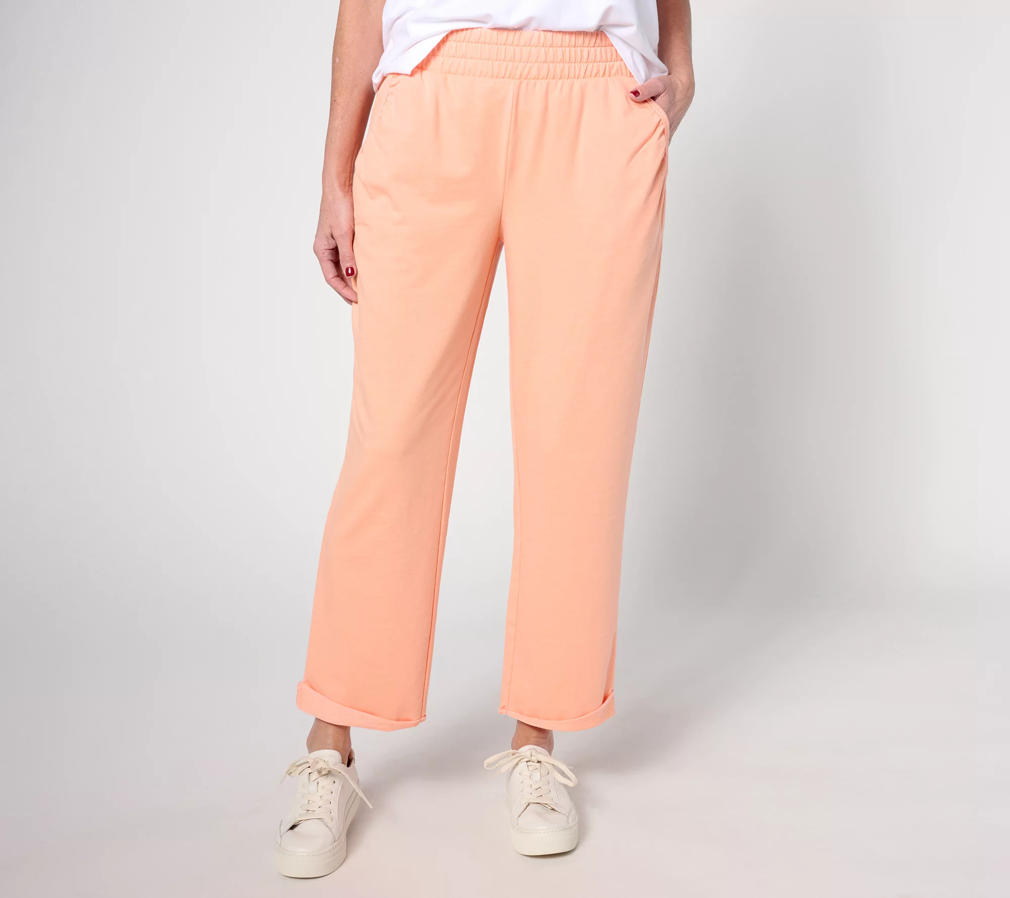 "As Is" AnyBody Lounge Regular Beach Wash French Terry Pant