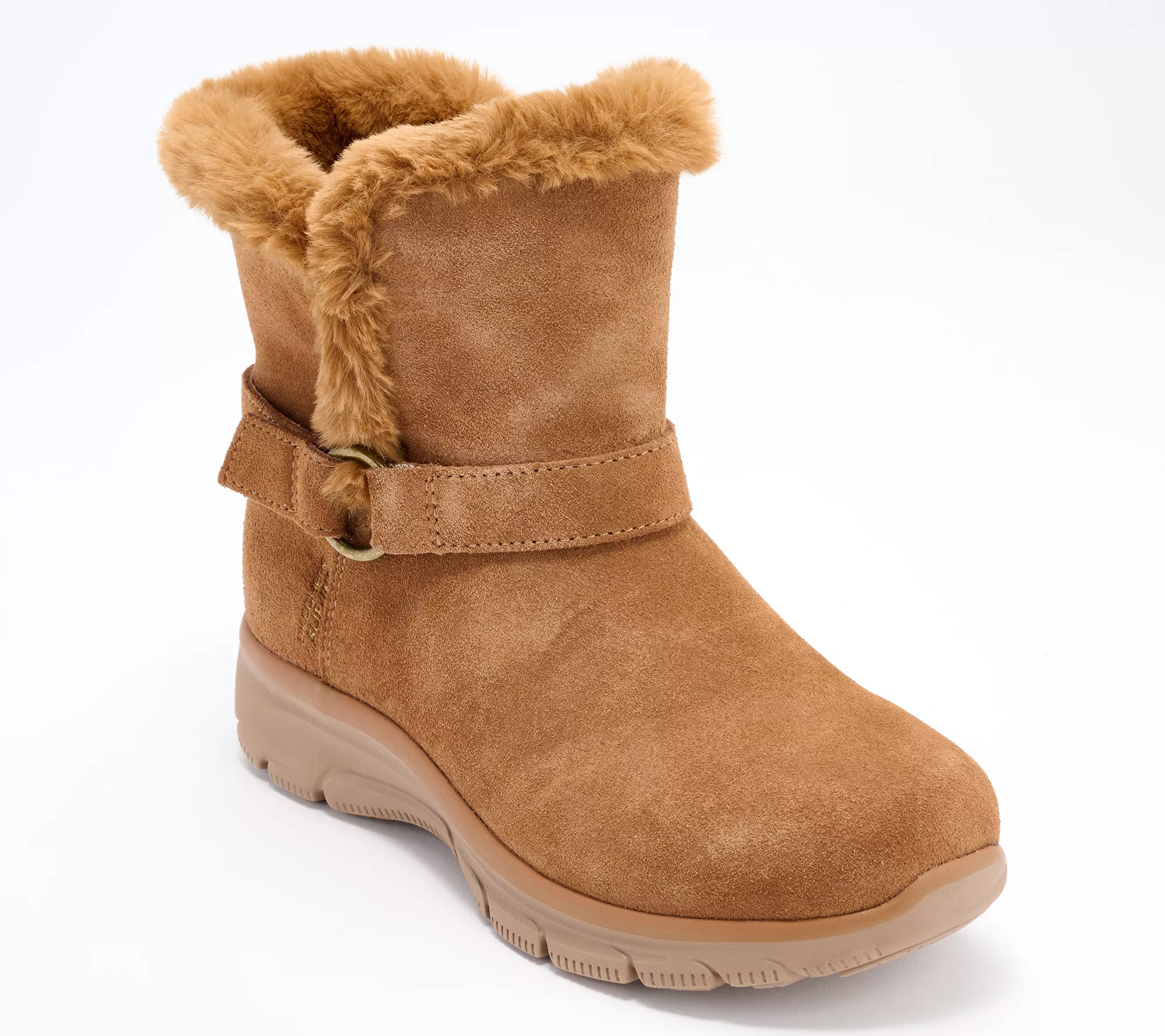 Skechers Slip-ins Easy Going Water-Repellent Suede Boots