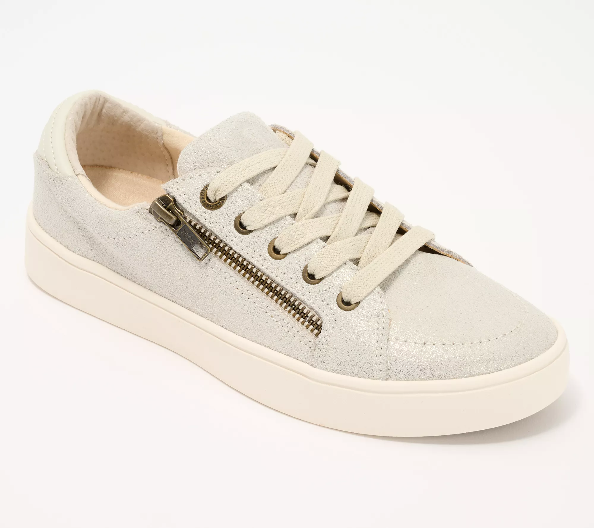 Revitalign Orthotic Suede Casual Sneaker - Wrigley