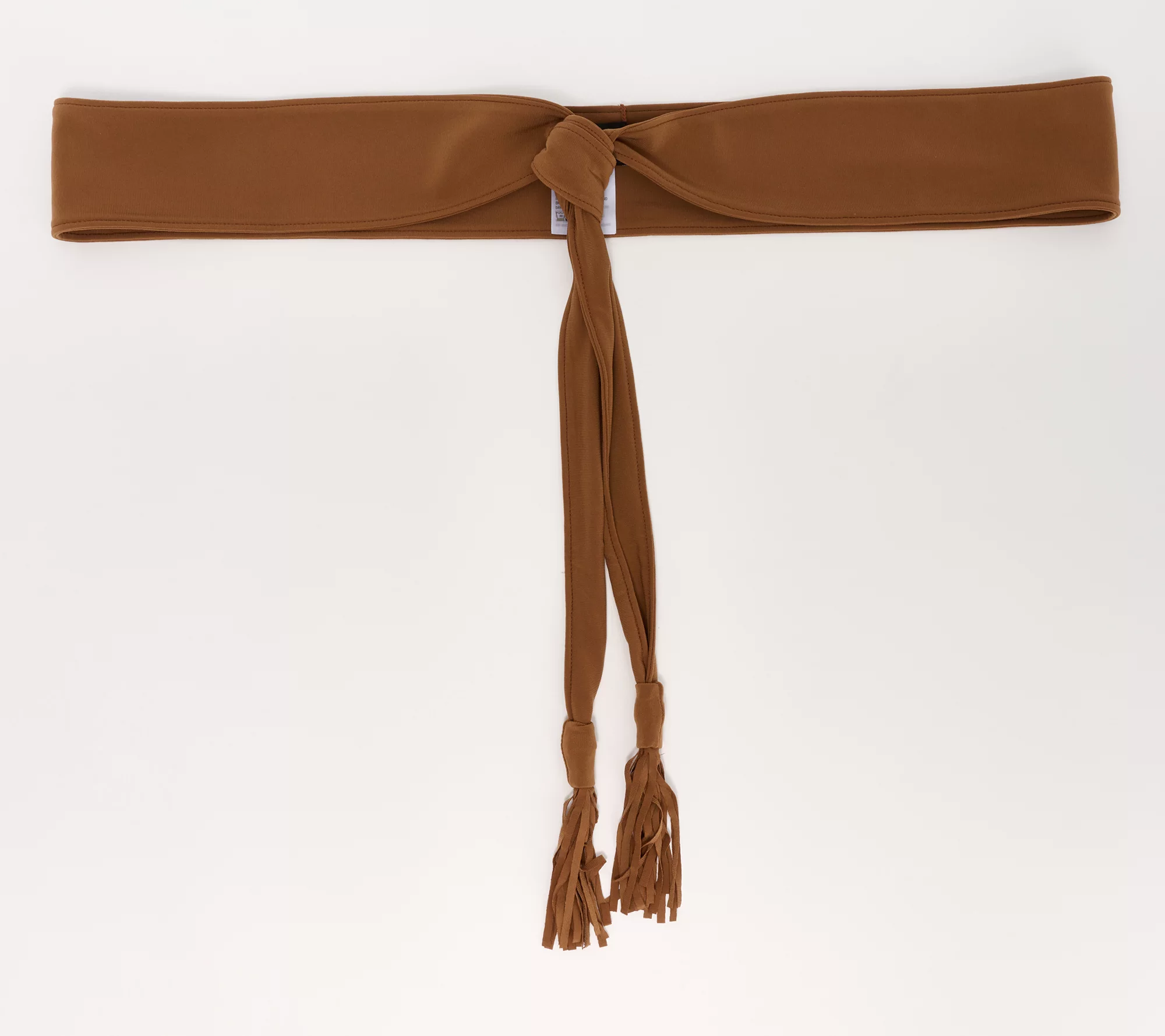 "As Is" Attitudes by Renee Como Jersey Obi Belt with Tassels