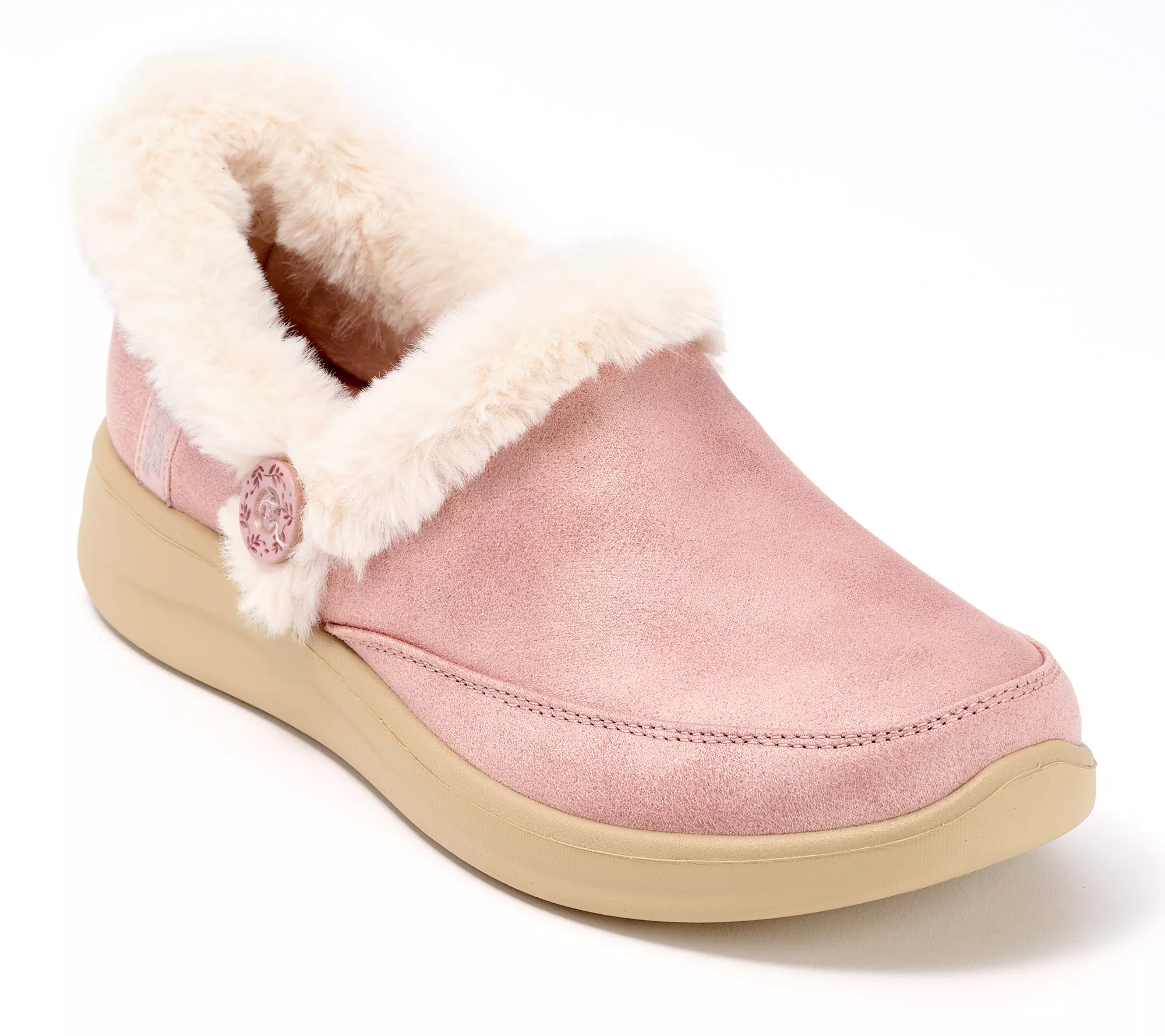 Skechers Slip-ins Cozy Water-Repellent Vegan Slippers - Cozy Escape