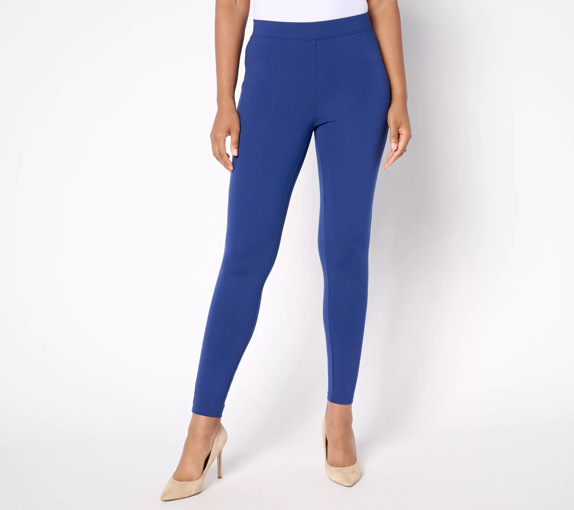 Women with Control Tall Pull On Luxe Ponte Leggings