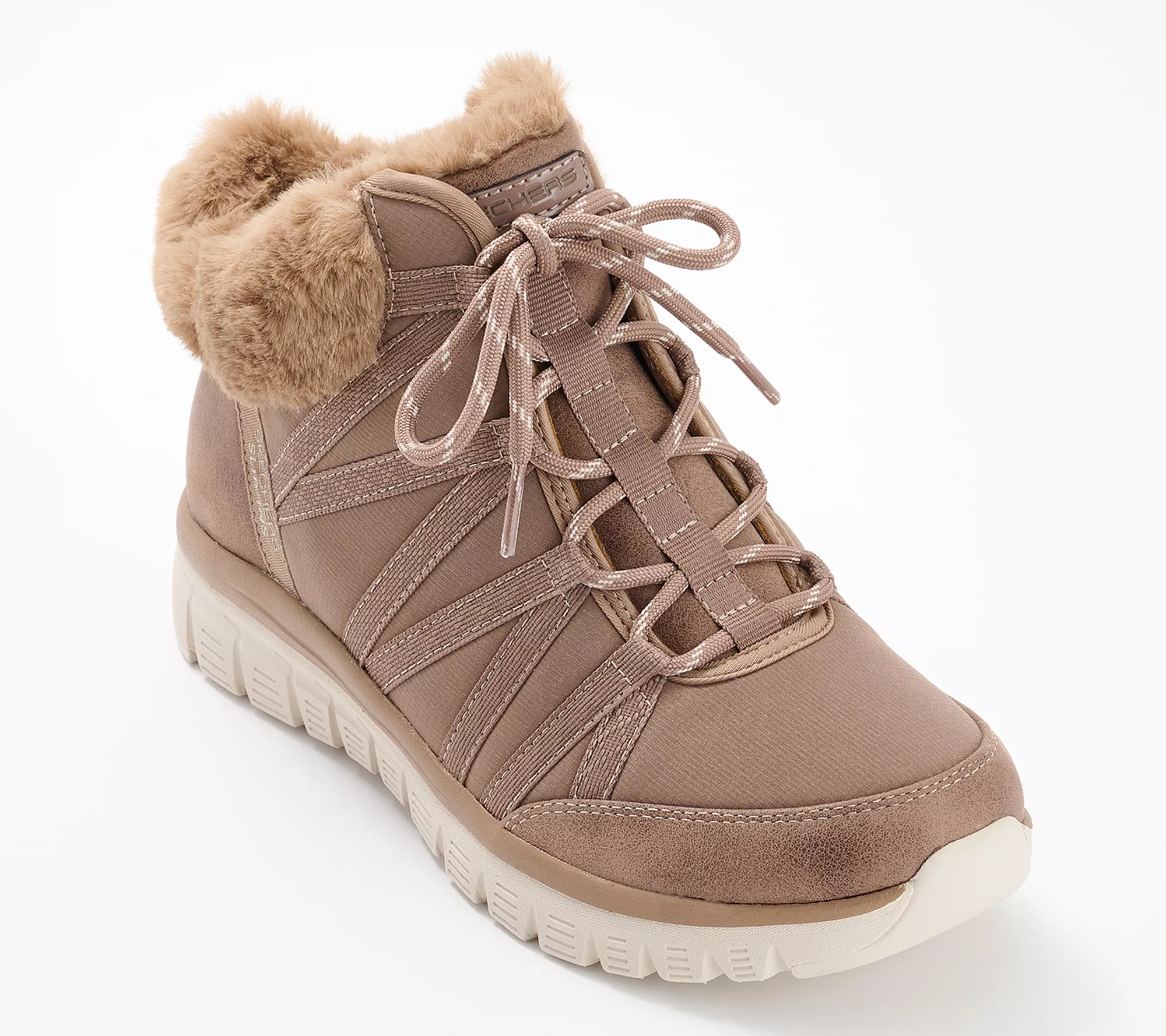 Skechers Slip- ins Graceful Water-Repellent Hiker Boots - Cozy Stroll