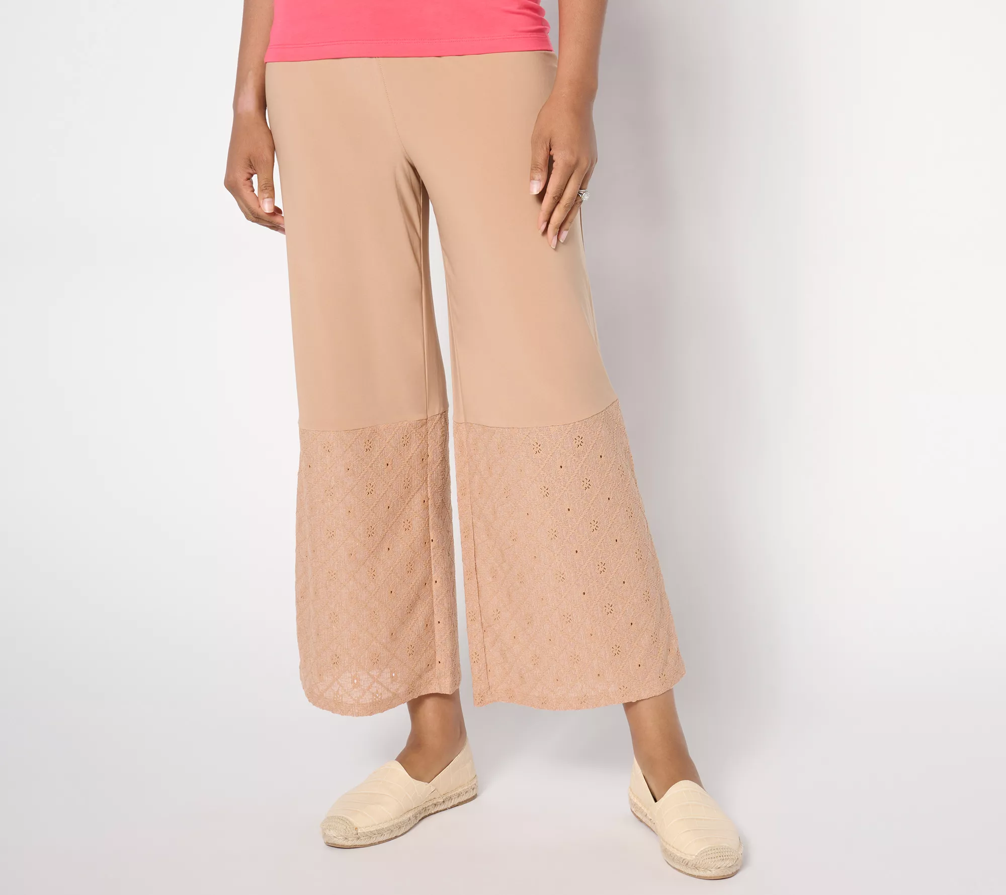 "As Is" Attitudes by Renee Petite Como Jersey Relaxed Pants