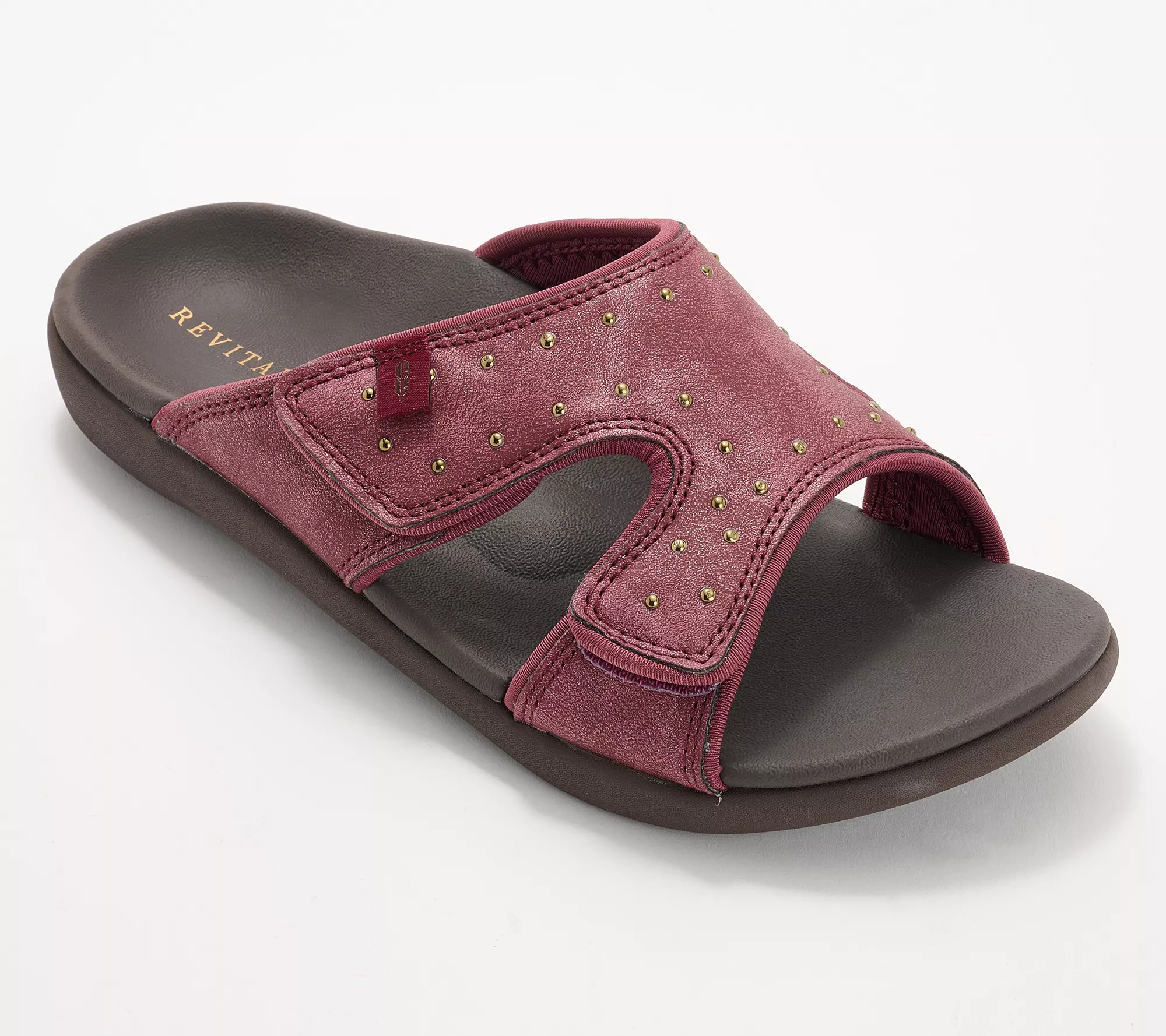 Revitalign Orthotic Studded Slide Sandals - Kholo Fresca