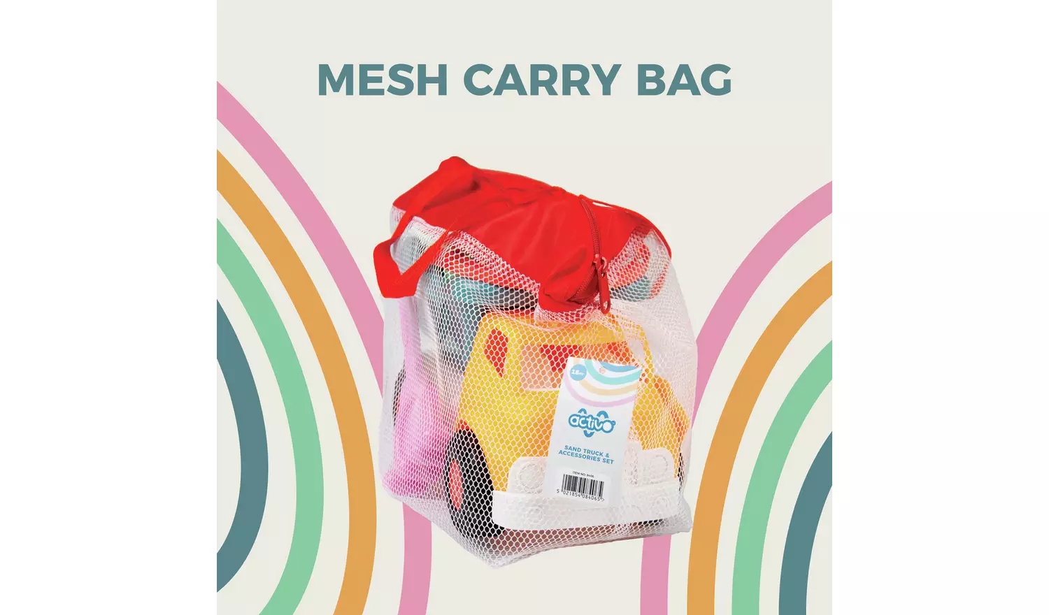 Activo Sand Truck and Accessories Set