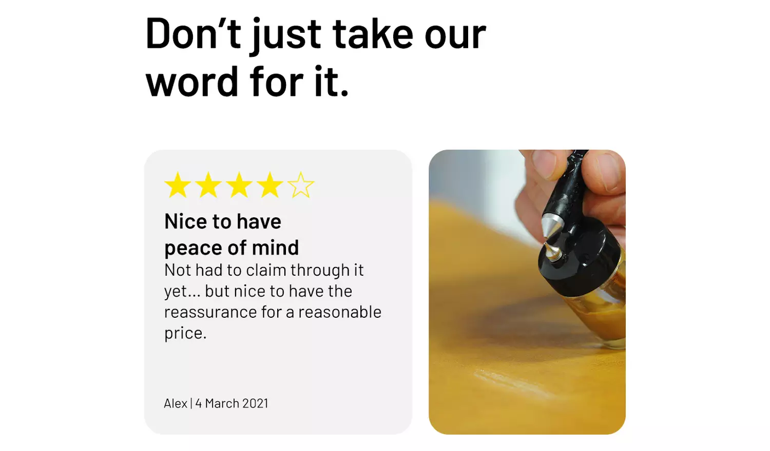 3yrs Accidental Damage Only Furniture Care - Sofa Bed