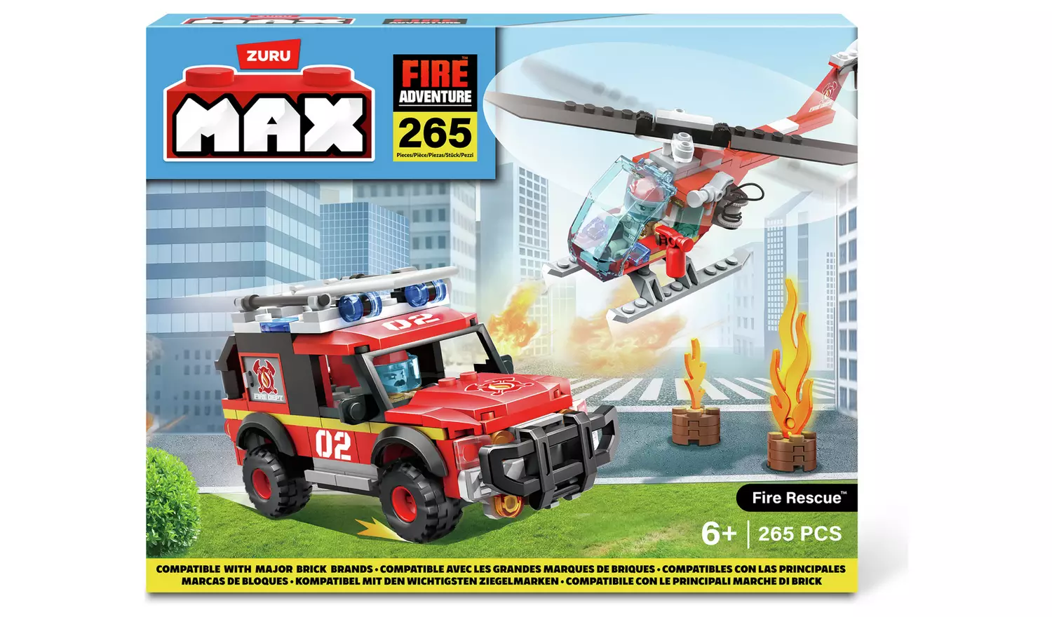 Zuru Max City Fire Station Playset
