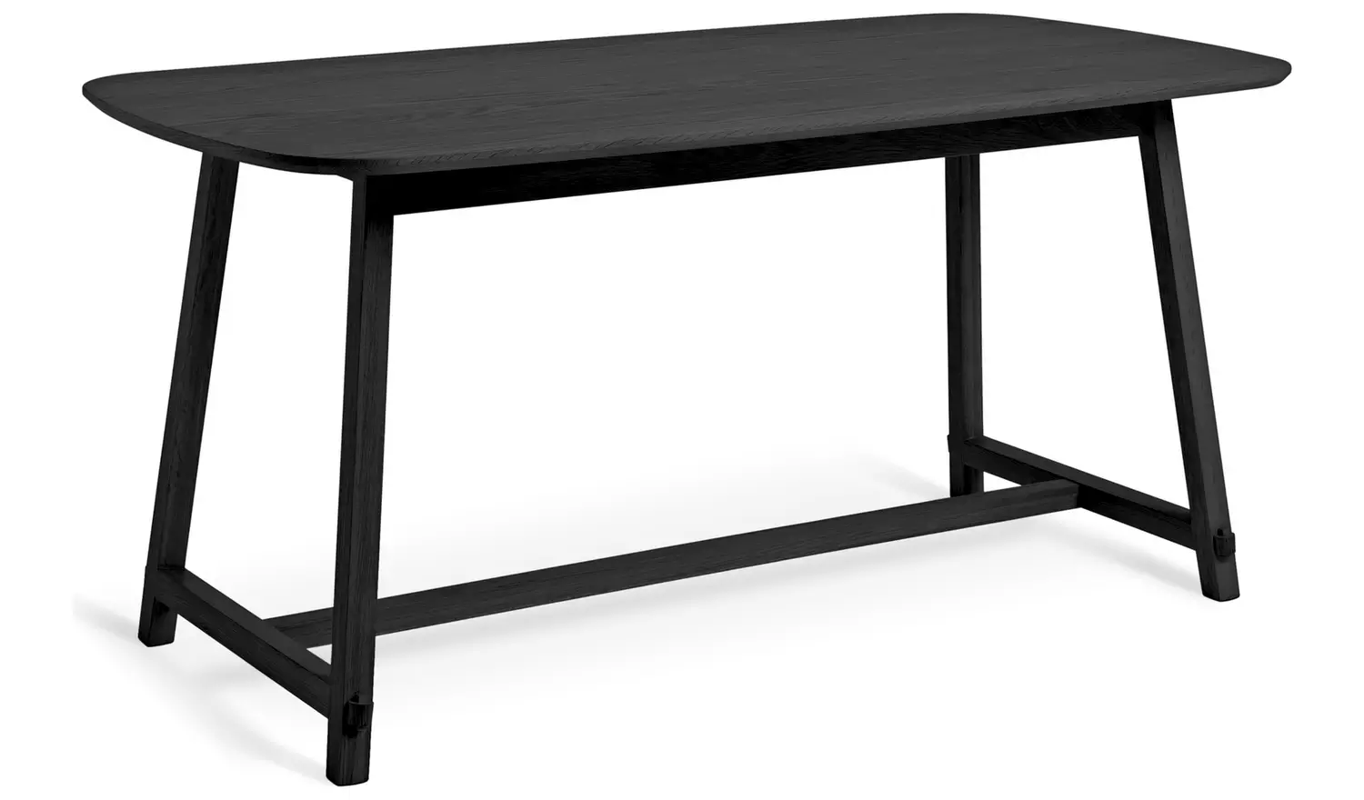 Habitat x Morris & Co. Black Dining Table,Bench & 2 Chairs