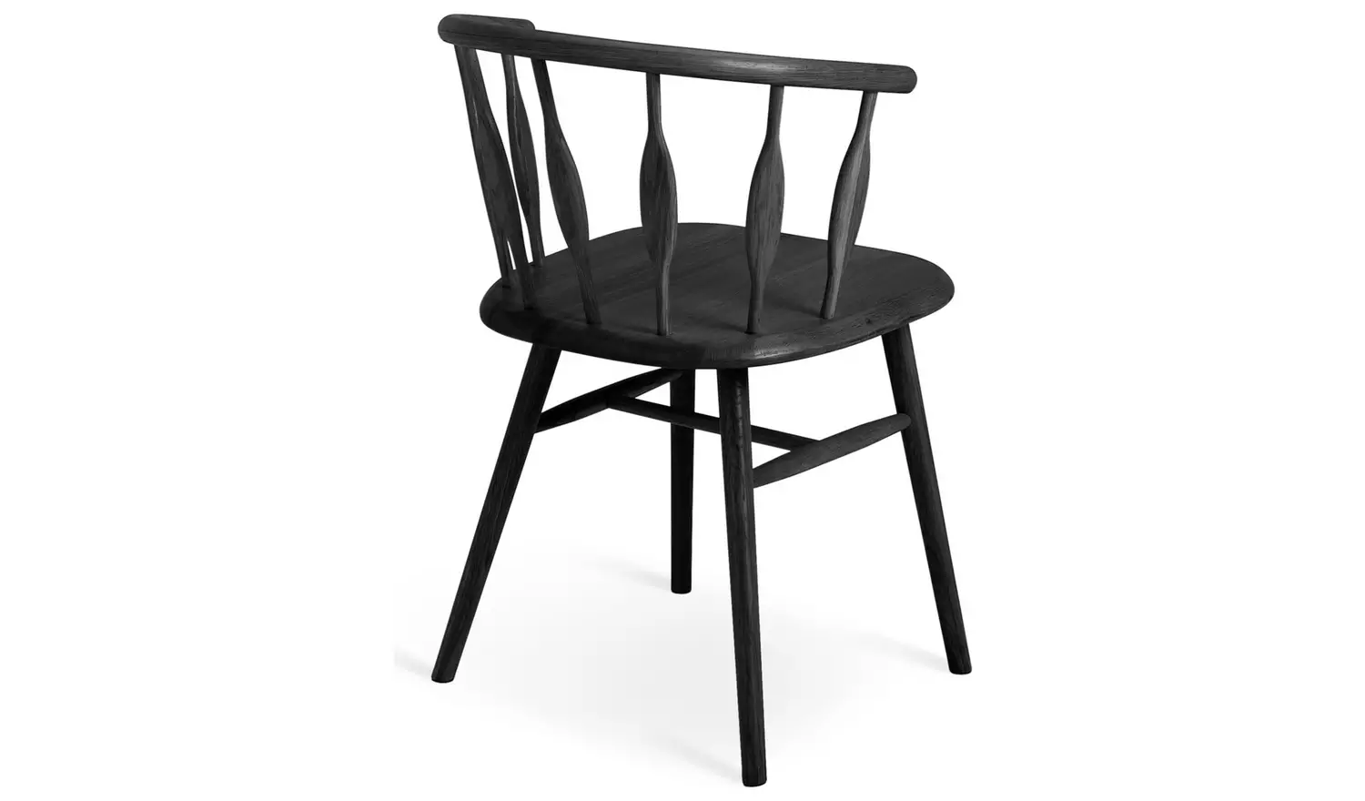 Habitat x Morris & Co. Black Dining Table,Bench & 2 Chairs