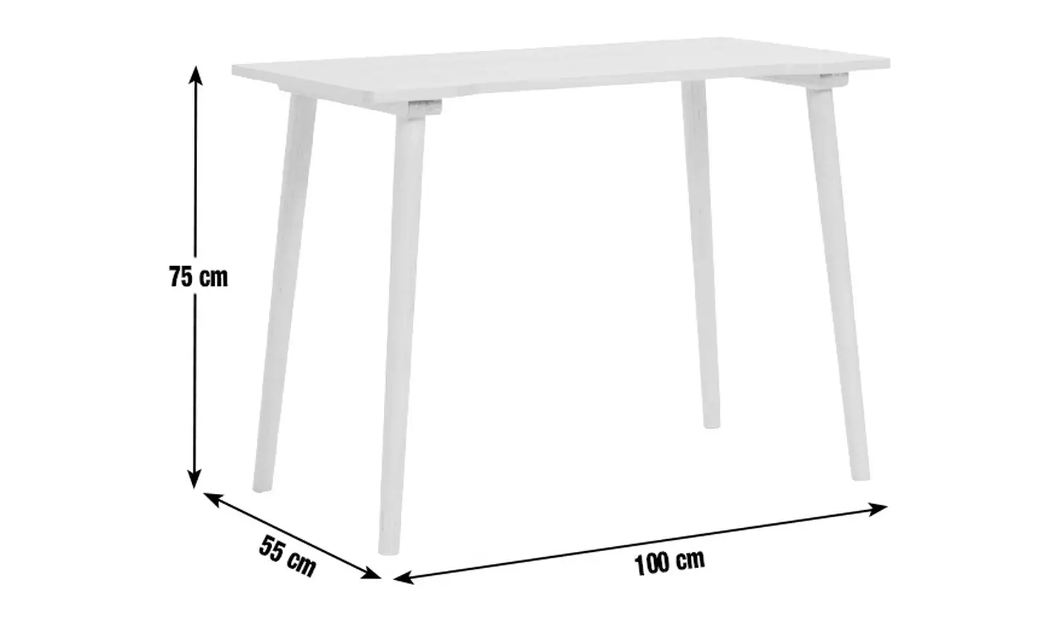 Habitat Axel Desk - Oak
