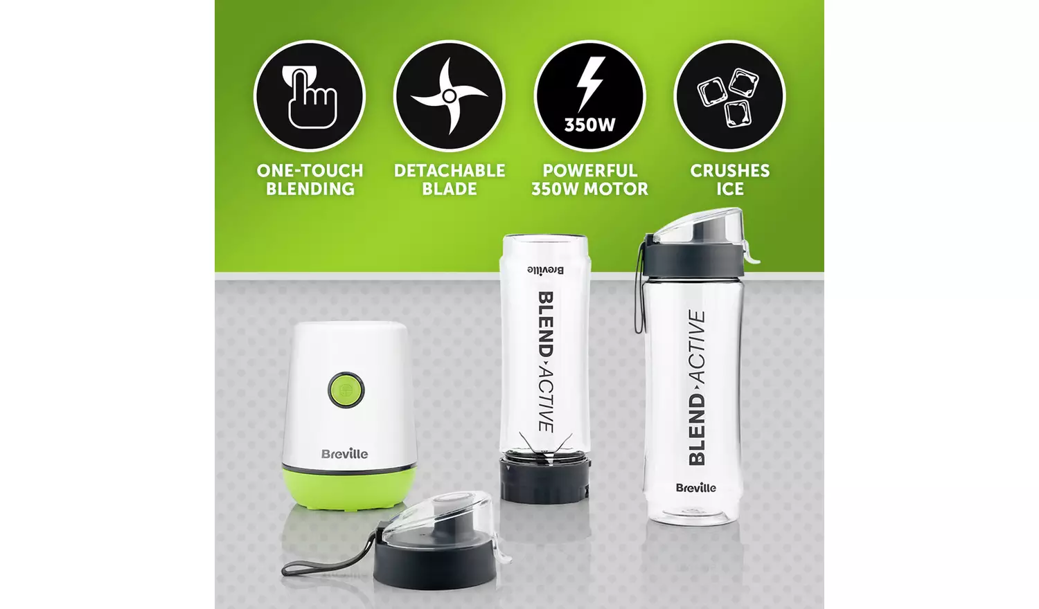 Breville VBL246 Blend Active Personal Blender – Green