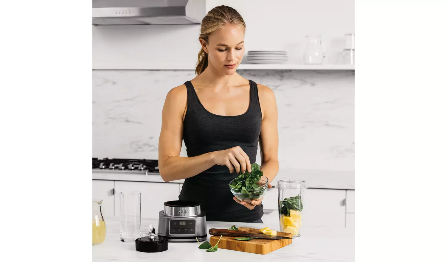 Ninja Foodi CB100UK 2-in-1 Auto IQ Power Nutri Blender