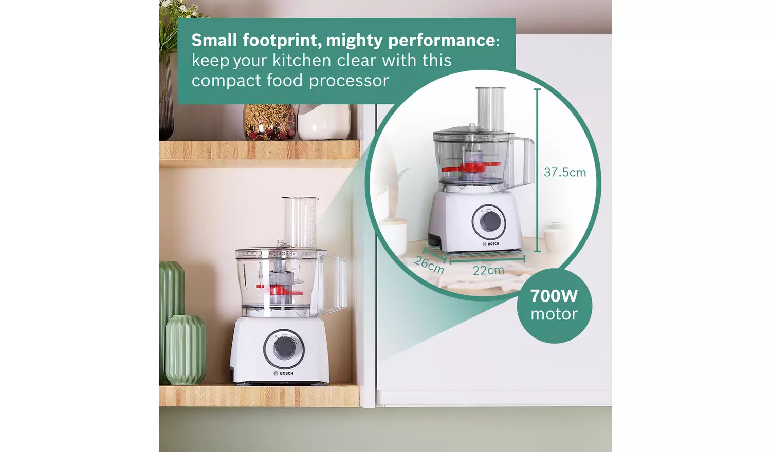 Bosch MCM3100WGB MultiTalent 3 Food Processor