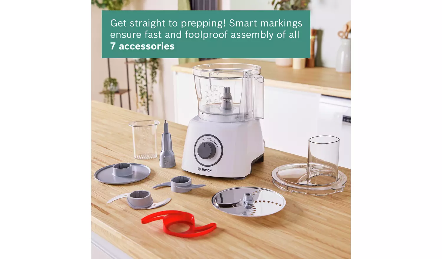 Bosch MCM3100WGB MultiTalent 3 Food Processor