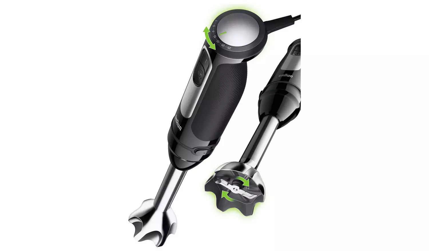 Braun MQ55755M MultiQuick 5 Pro Hand Blender - Black