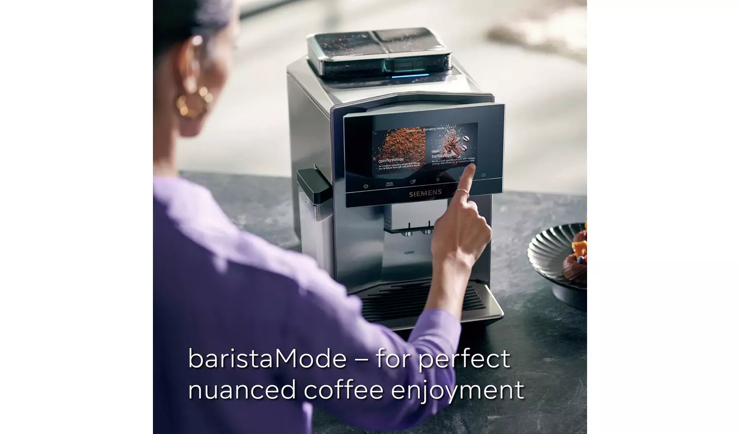 Siemens TQ907GB3 EQ900 Bean to Cup Coffee Machine