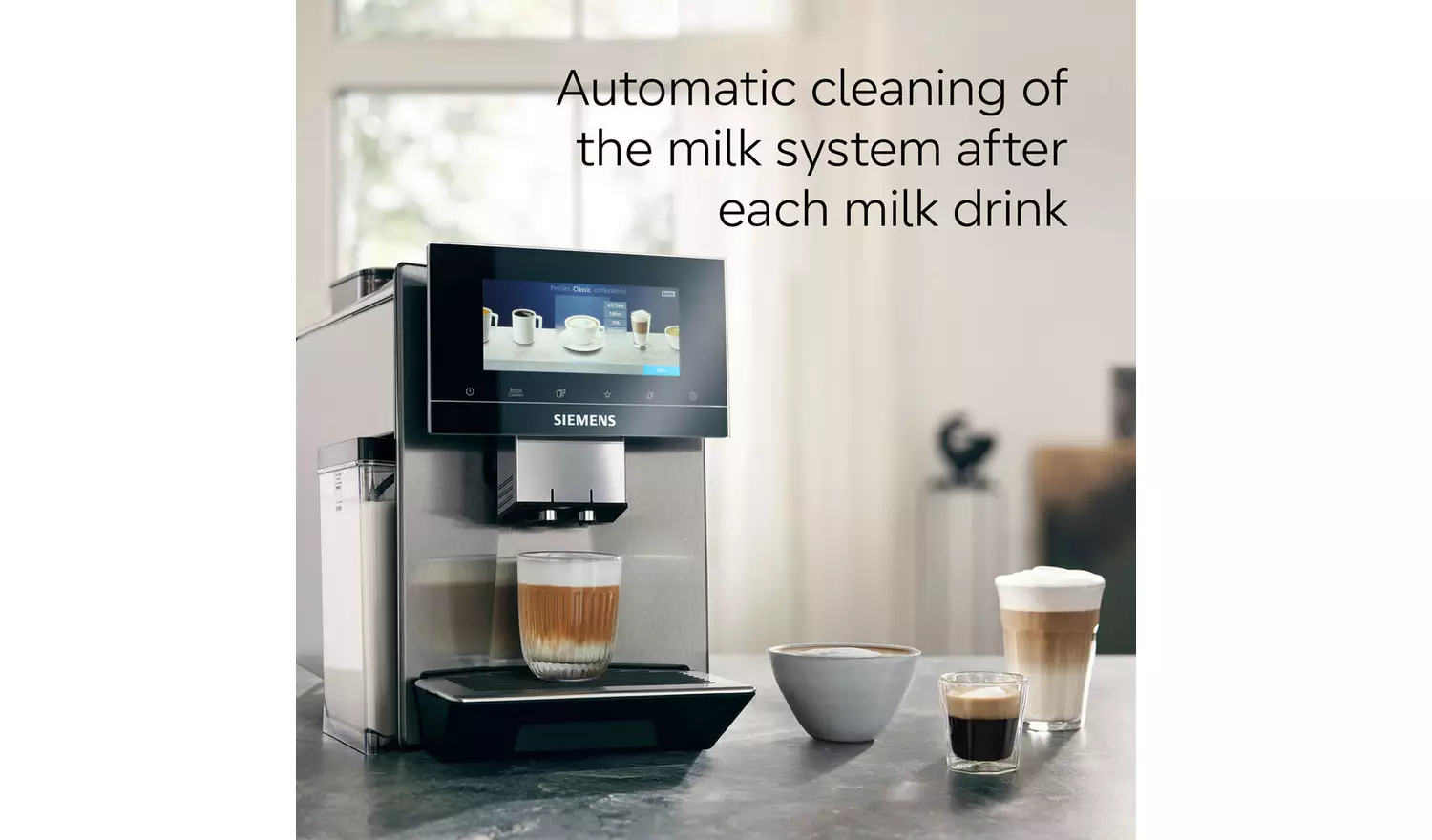 Siemens TQ907GB3 EQ900 Bean to Cup Coffee Machine