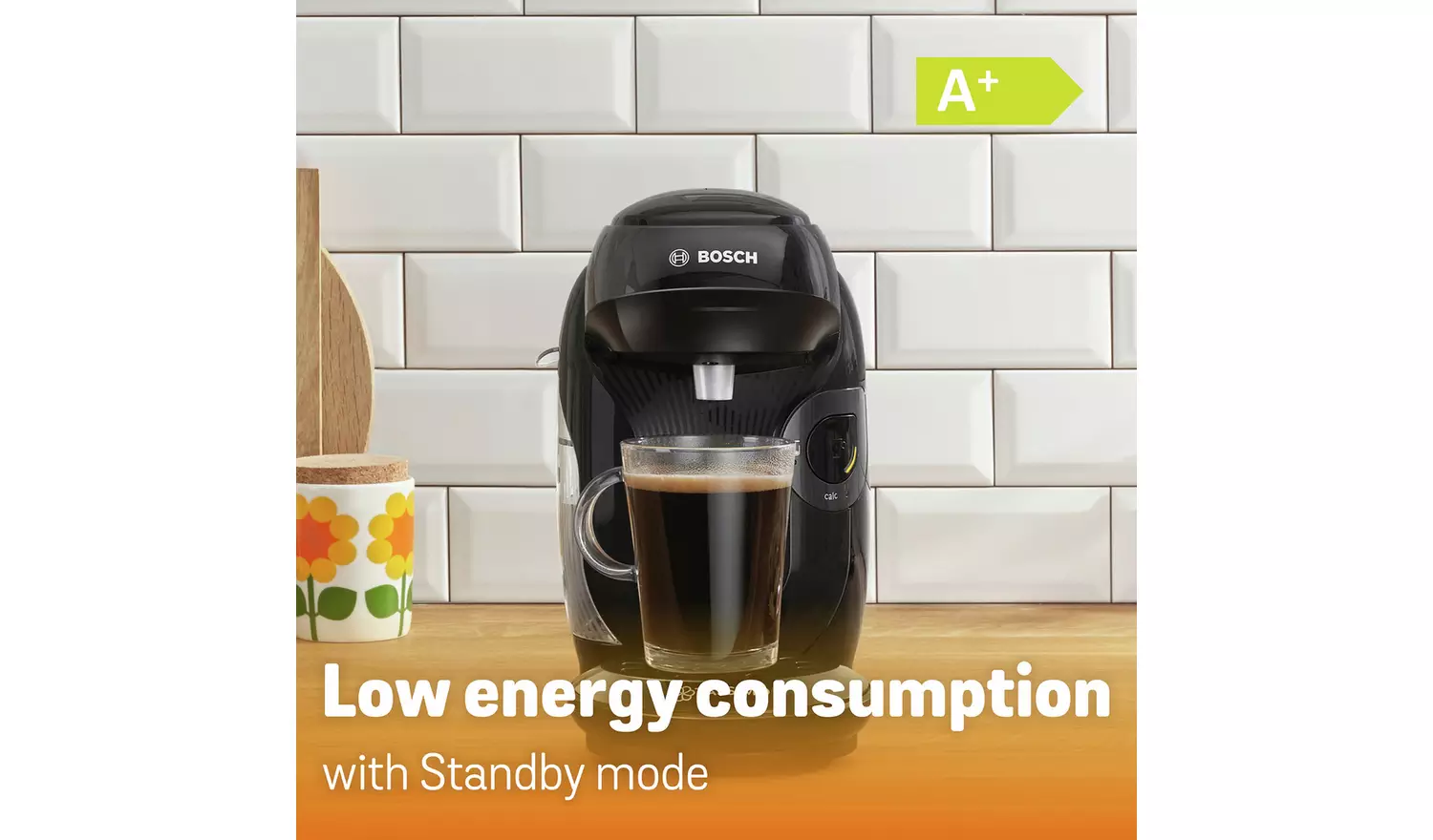 Tassimo by Bosch Style Pod Coffee Machine - Black