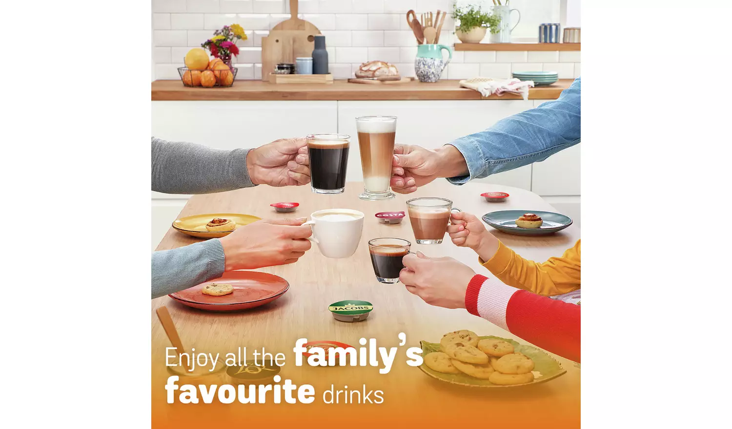 Tassimo by Bosch Style Pod Coffee Machine - Cream