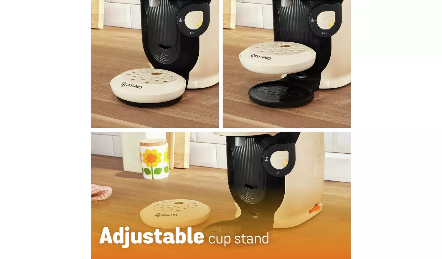 Tassimo by Bosch Style Pod Coffee Machine - Cream