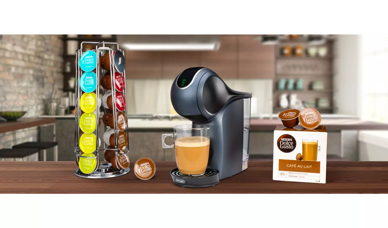 Dolce Gusto Genio S Touch by De'Longhi EDG426.GY Pod Machine