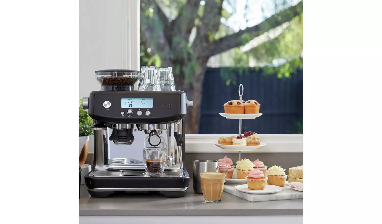 Sage SES878BTR4GEU1 Barista Pro Espresso Coffee Machine