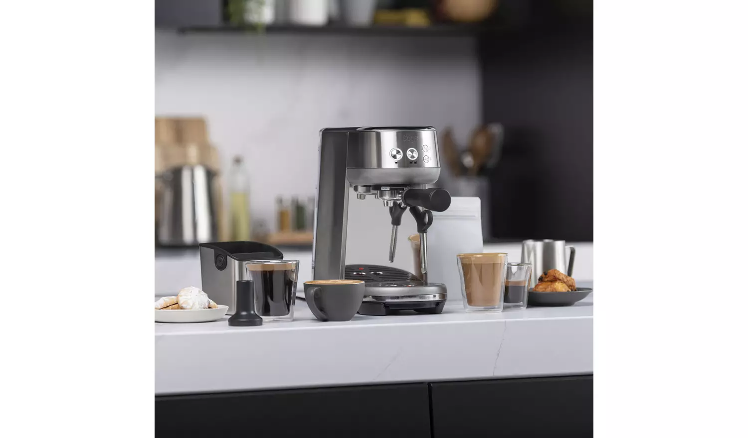 Sage SES450BSS4GUK1 Bambino Espresso Coffee Machine