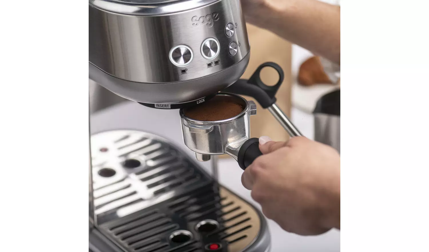 Sage SES450BSS4GUK1 Bambino Espresso Coffee Machine