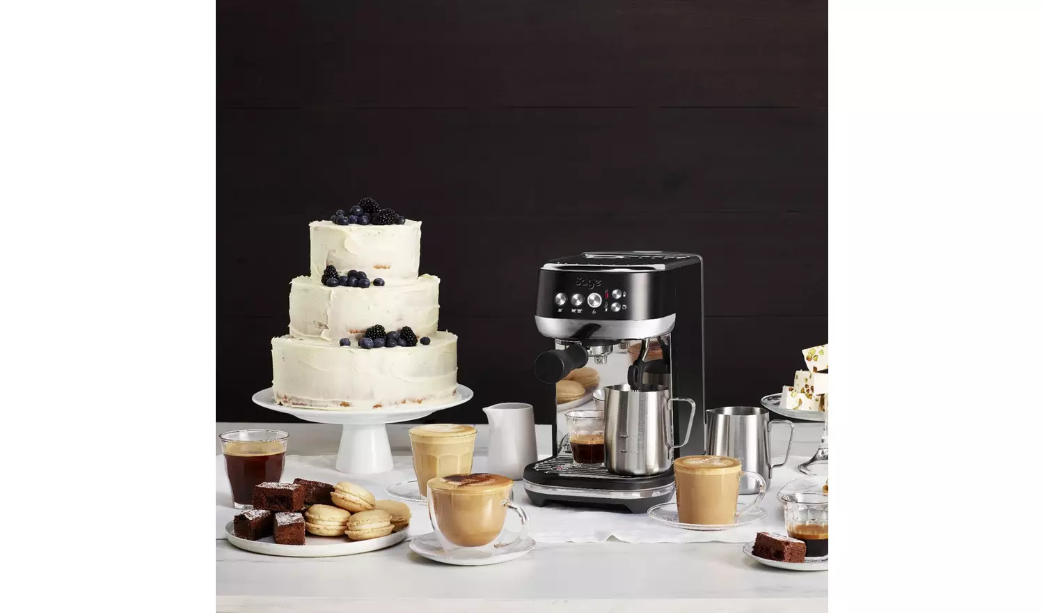 Sage SES500BTR4GUK1 Bambino Plus Espresso Coffee Machine