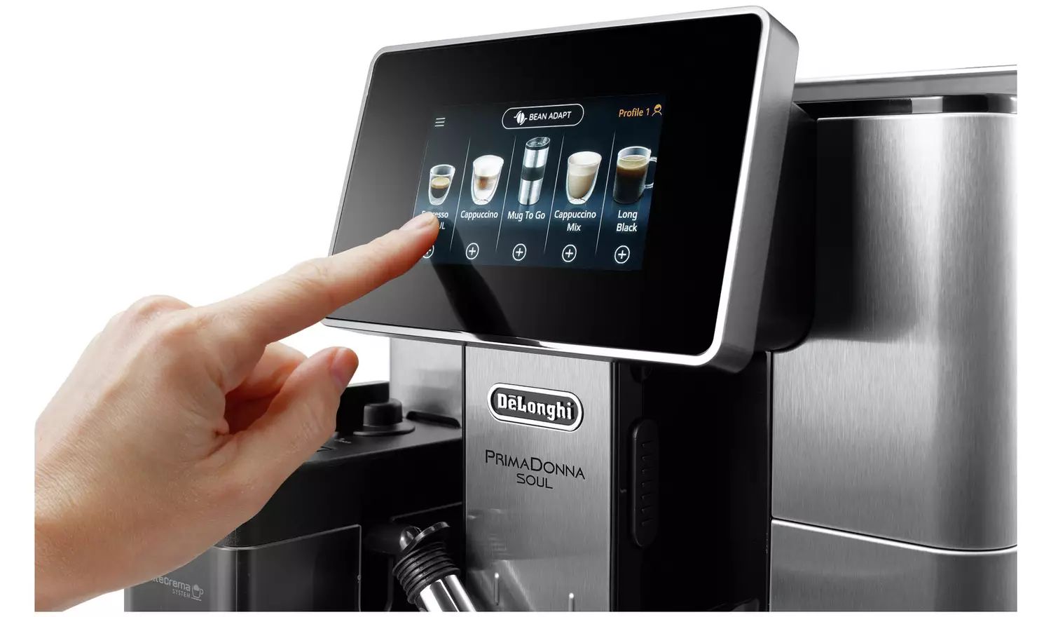 De'Longhi ECAM610.75.MB PrimaDonna Automatic Coffee Machine