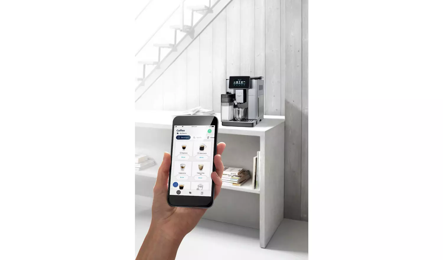 De'Longhi ECAM610.75.MB PrimaDonna Automatic Coffee Machine