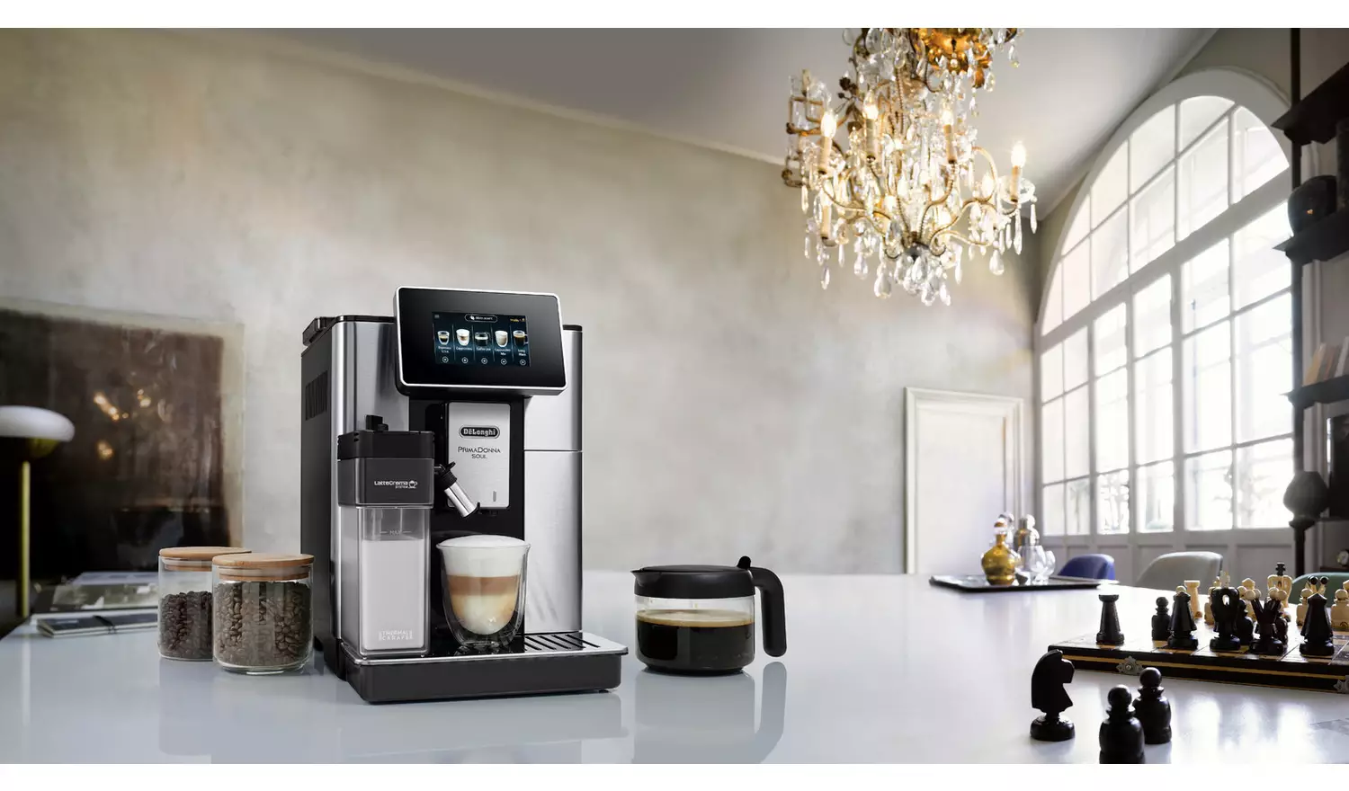 De'Longhi ECAM610.75.MB PrimaDonna Automatic Coffee Machine