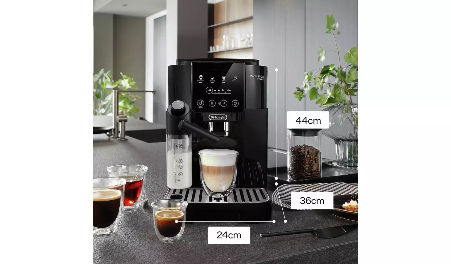 De'Longhi MagStart ECAM220.60.B Automatic Coffee Machine