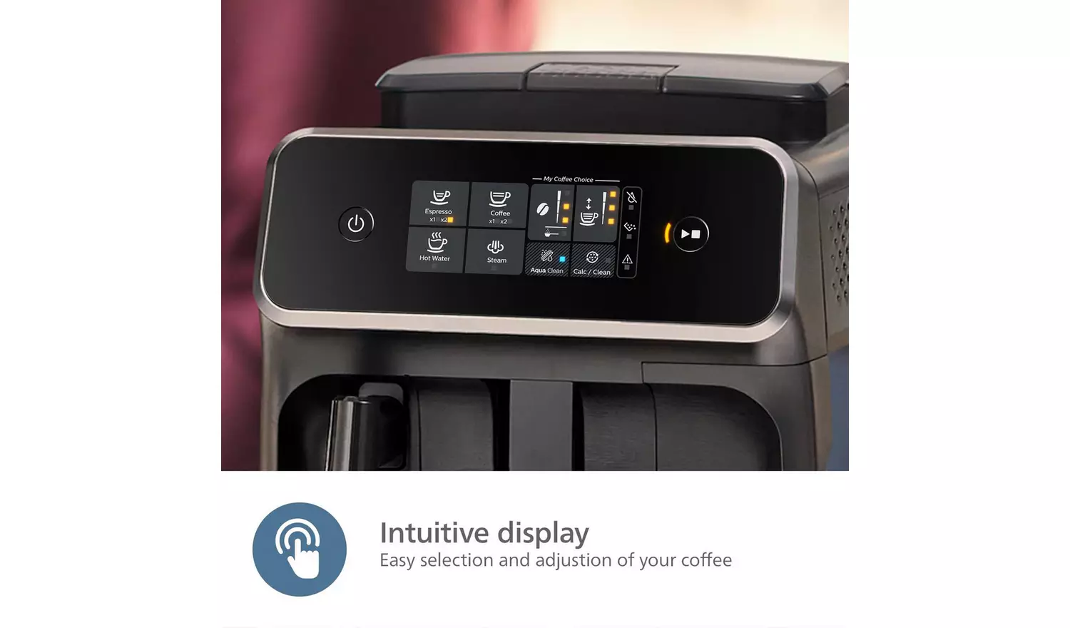 Philips 2200 Series Bean to Cup Coffee Machine - Black