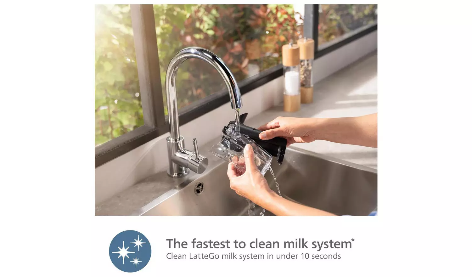 Philips 3300 Series LatteGo Bean to Cup Coffee Machine-Black